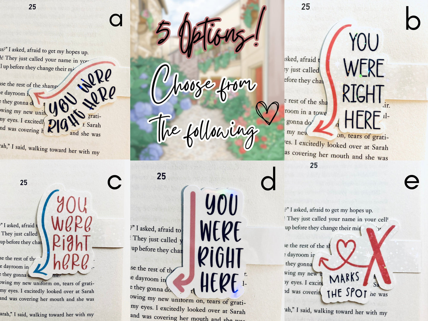 You Were Right Here Magnetic Bookmark | Book Lover Gift