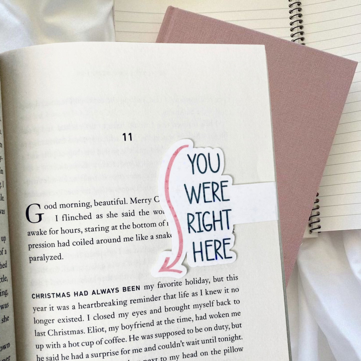 You Were Right Here Magnetic Bookmark | Book Lover Gift
