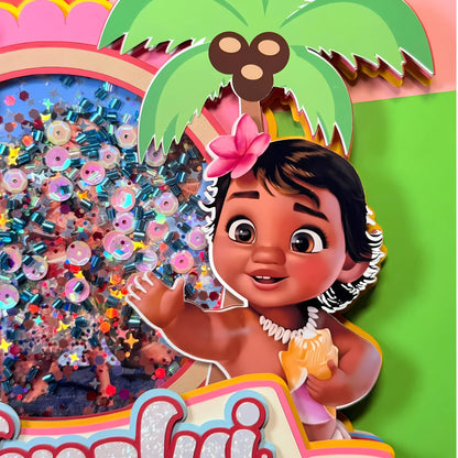 Moana Inspired Birthday Cake Topper